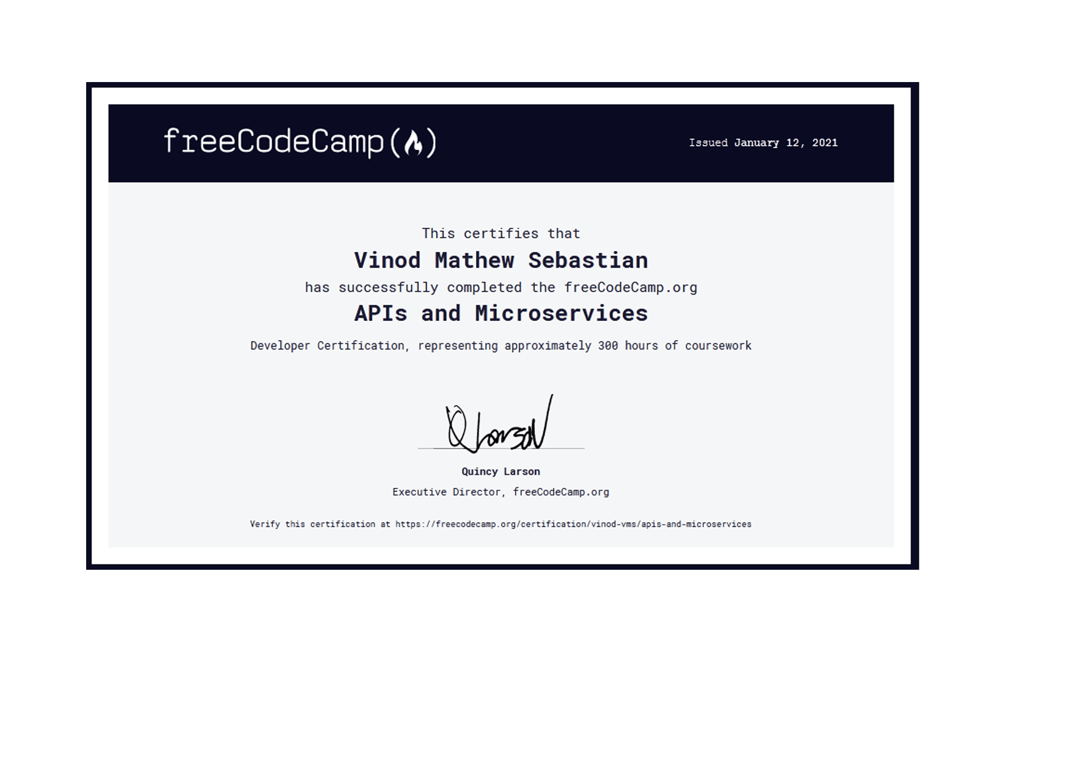 APIs and Microservices Certification